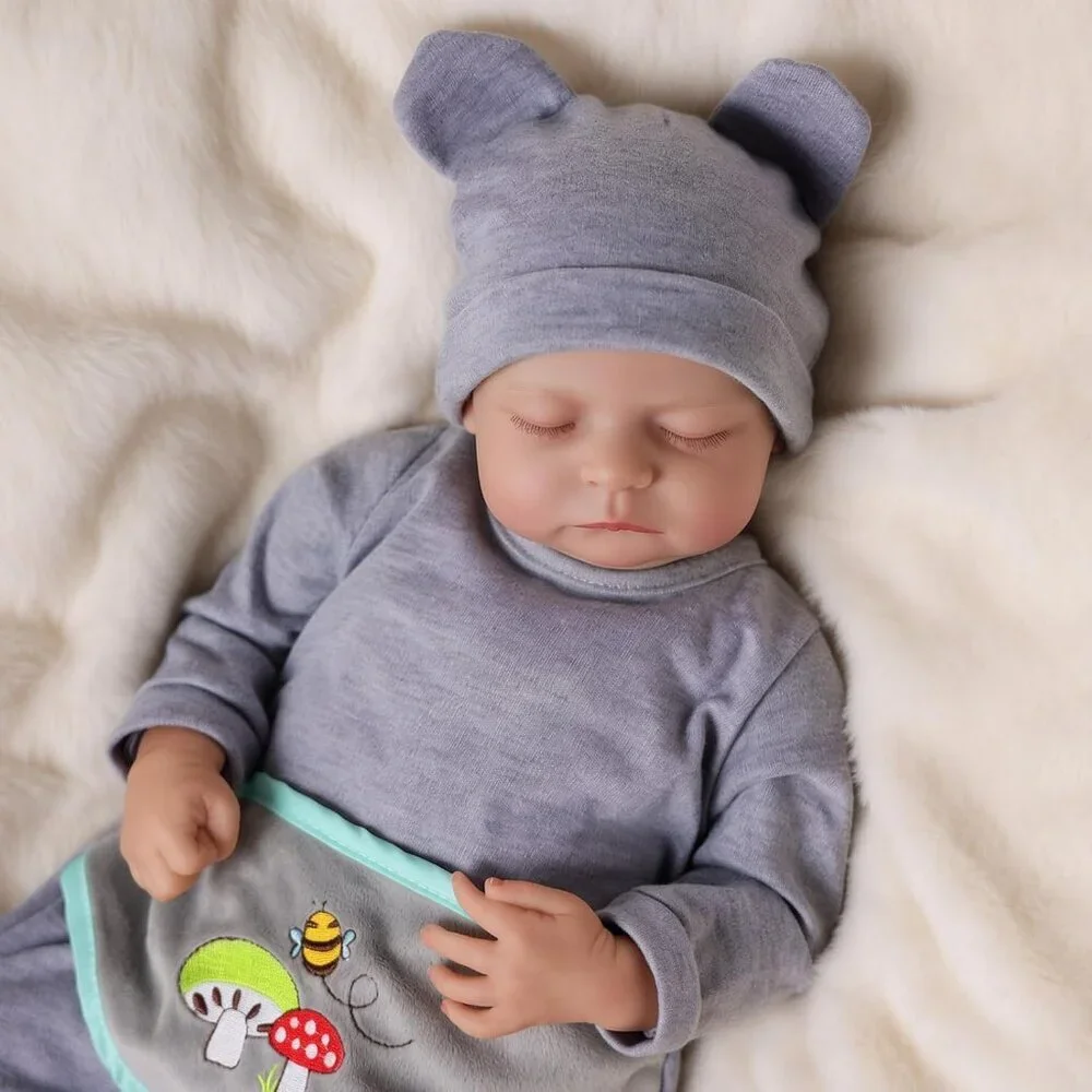 Lifelike Reborn Baby Dolls 17 Inch Realistic Newborn Baby Doll Real Life - Picture 4 of 6